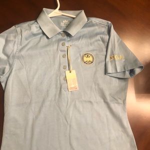 Peter Millar PGA logo golf shirt